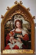 Pieter van Aelst Madonna witch Child Sweden oil painting artist